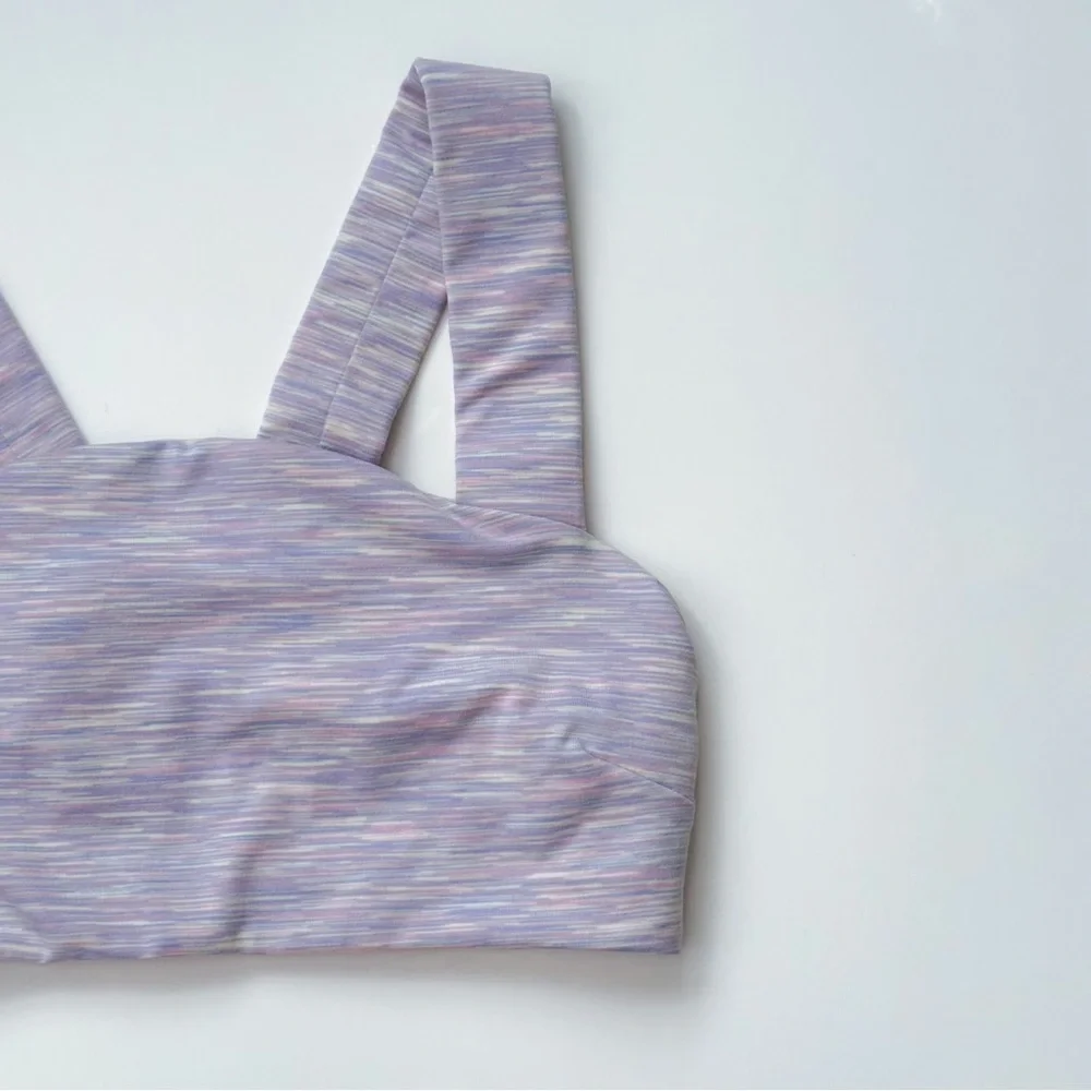 Outdoor Voices Freeform Sports Bra Super Bloom Spacedye